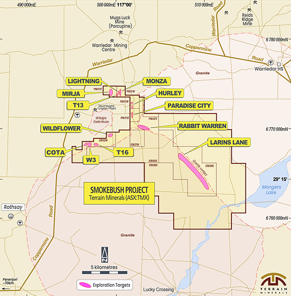 Smokebush Gallium Project - Prospects Smokebush Gallium Project - Prospects